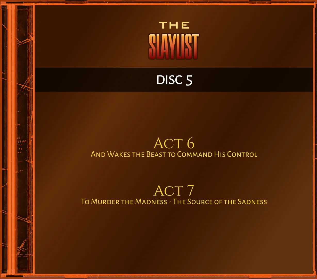 THE SLAYLIST - Disc 5 - A Revelucian Rock Opera | SLAYLIST.TV
